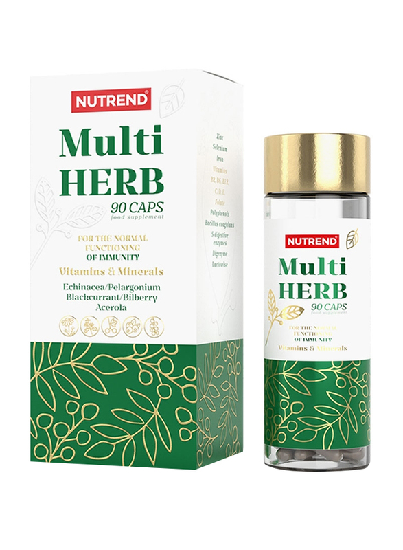 Nutrend Multi Herb Caps, 90 Capsules