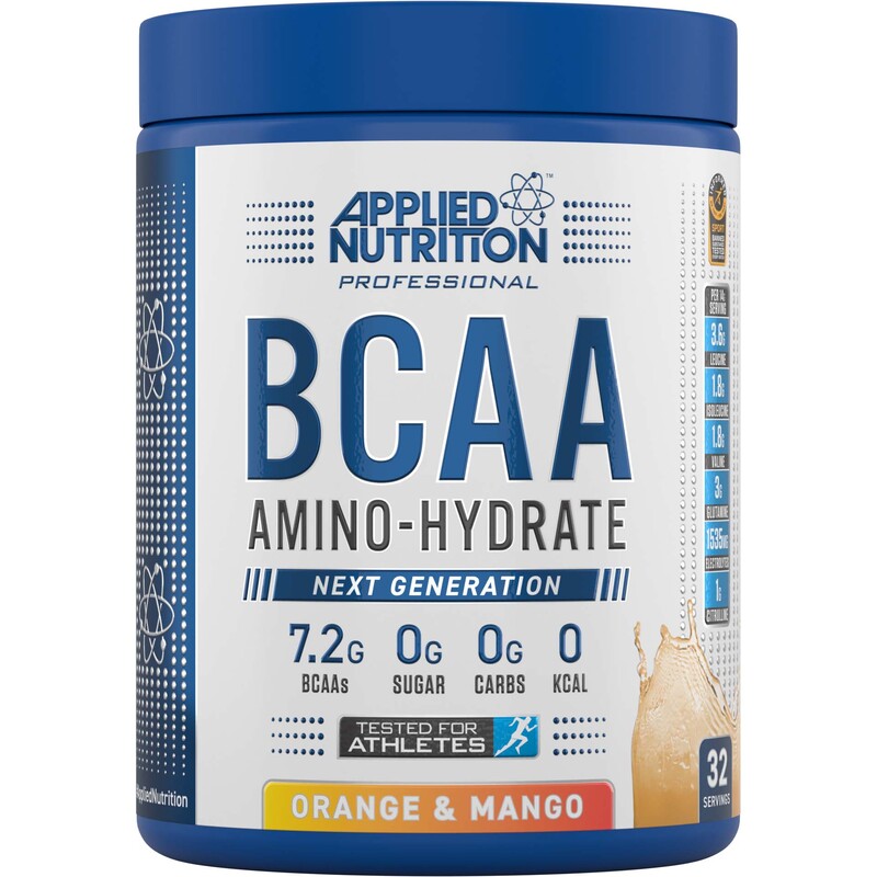 Applied Nutrition BCAA Amino Hydrate 450g, Orange Mango