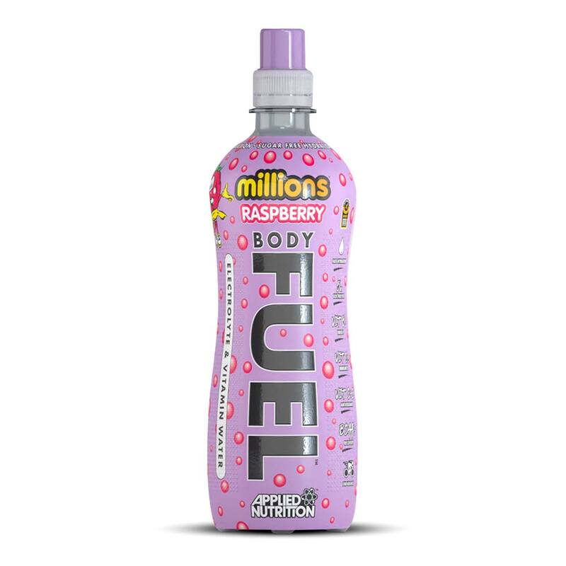 Applied Nutrition Body Fuel Electrolyte Water 12 x 500mL, Millions Raspberry