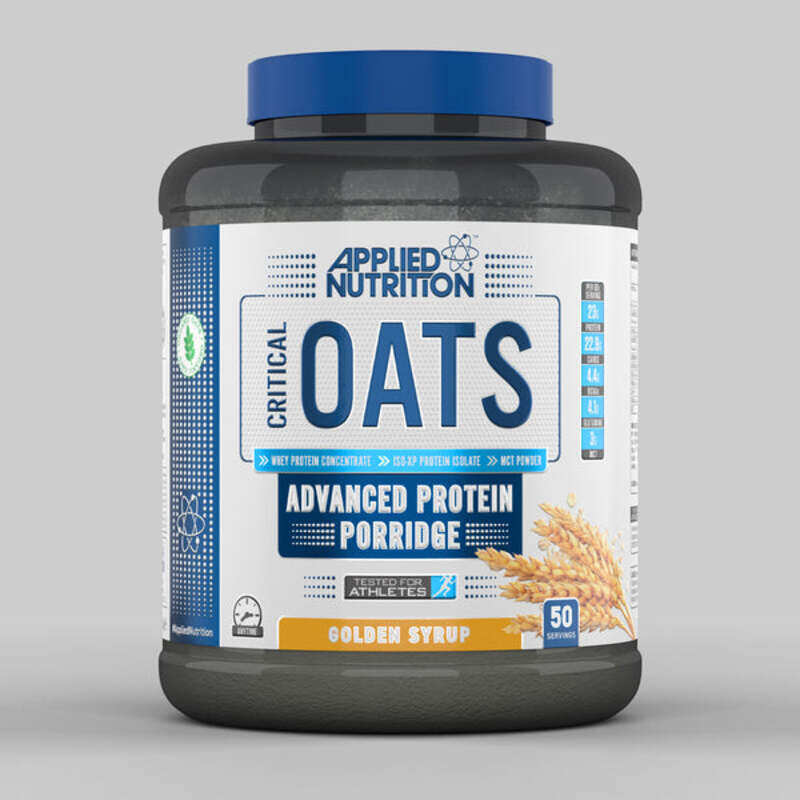 

All Nutrition Applied Nutrition Critical Oats 3kg, Golden Syrup