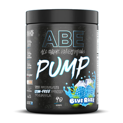 ABE Pump Stim Free, Blue Razz, 500 Grams