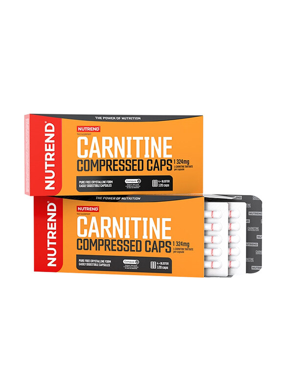 

Nutrend Carnitine Compressed Caps, 120 Capsules