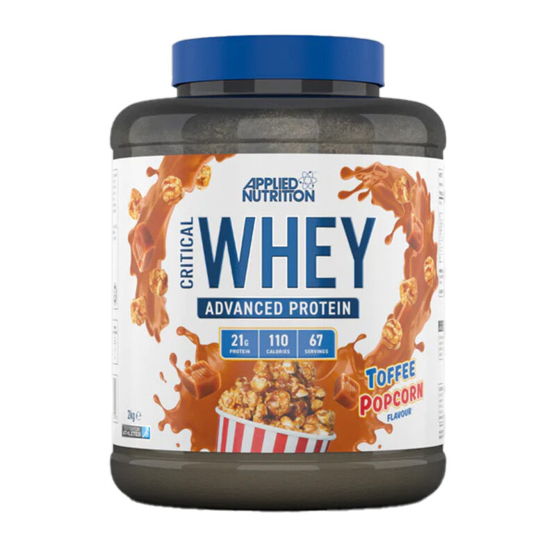 

All Nutrition Applied Nutrition Critical Whey 2kg, Toffee Popcorn