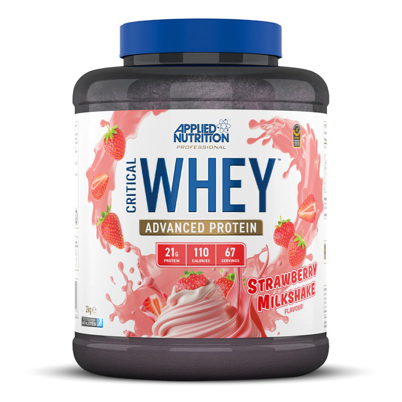 

All Nutrition Applied Nutrition Critical Whey 2kg, Strawberry Milkshake