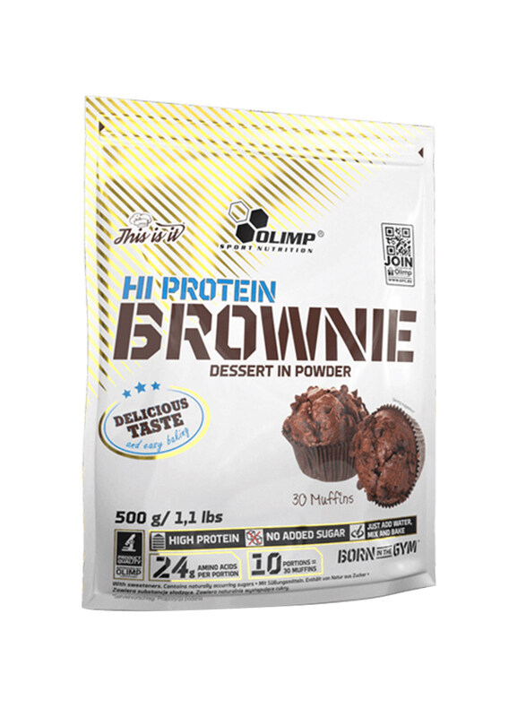 

Olimp Hi Protein Brownie Dessert In Powder, 500g, Chocolate