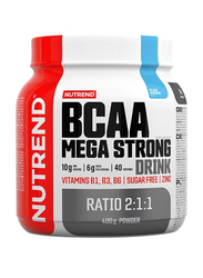 Nutrend BCAA Mega Strong Drink Powder, 400g, Blue Raspberry