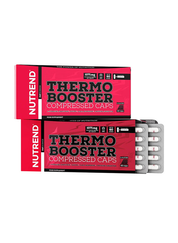 

Nutrend Thermobooster Compressed Caps, 60 Capsules