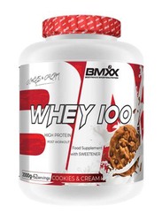 Bodymaxx Sports Nutrition Whey 100, 2000gm, Cookies & Cream