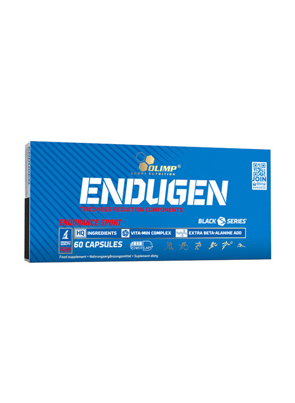 

Olimp Endugen Endurance Sport Power Caps, 60 Capsules, Regular