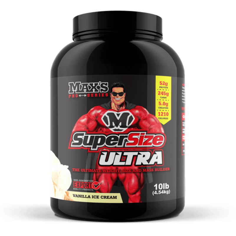 

All Nutrition MAX'S SUPERSIZE ULTRA 4.54KG (Vanilla ice cream)