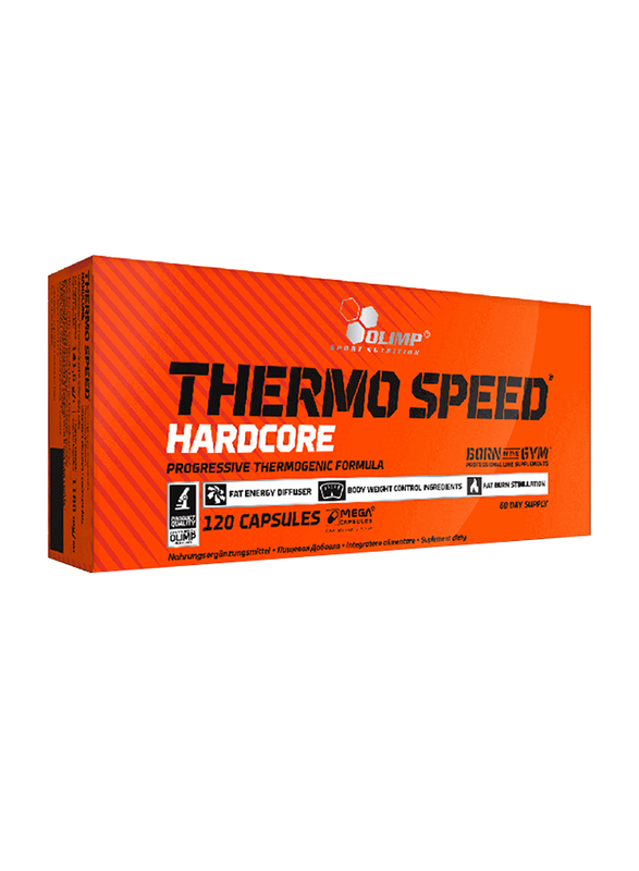 Olimp Thermo Speed Hardcore Mega Caps, 120 Capsules, Regular