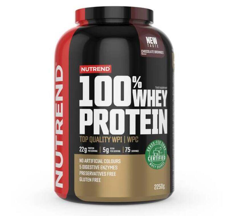 

All Nutrition Nutrend 100% Whey Protein 2250g, Chocolate Brownies