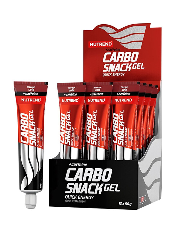 

Nutrend Carbosnack with Caffeine Tube, 50g, Cola