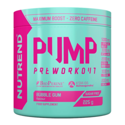 Nutrend Pump Preworkout 225g, Bubble Gum