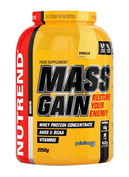 Nutrend Mass Gain Portein Powder, 2250g, Vanilla