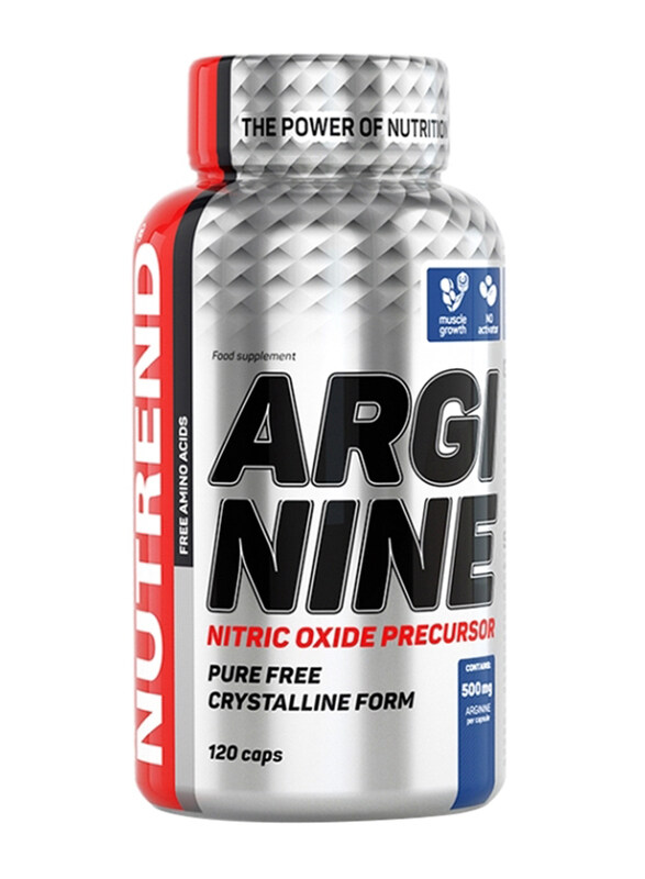 

Nutrend Arginine Food Supplement, 120 Capsules