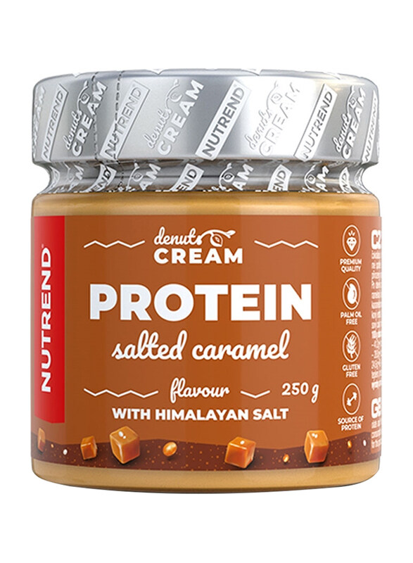 

Nutrend Denuts Protein Cream, 250g, Salted Caramel with protein