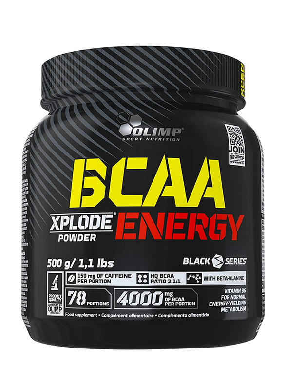 Olimp BCAA Xplode Energy Powder, 500g, Fruit Punch