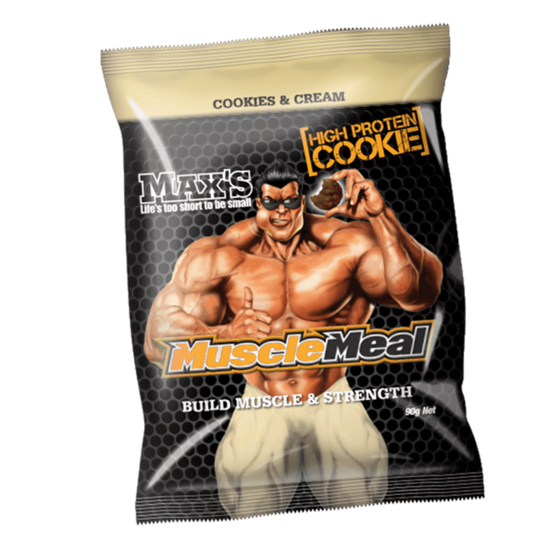 MAX'S MUSCLE MEAL COOKIE 90G (COOKIES & CREAM)