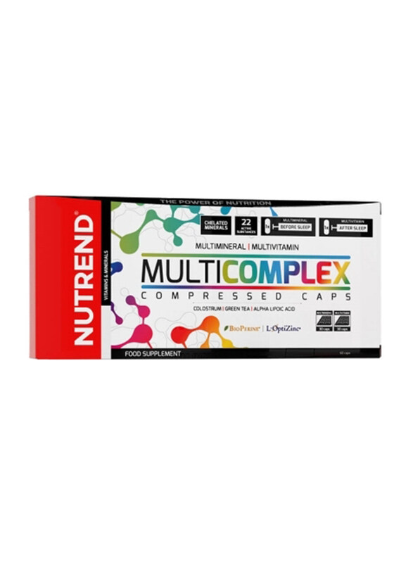 

Nutrend Multicomplex Compressed Caps, 60 Capsules