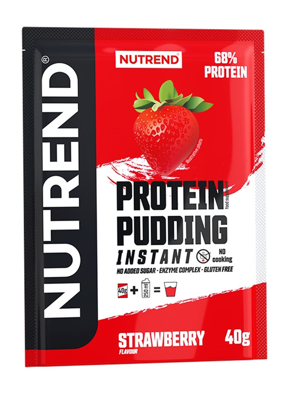 Nutrend 68% Protein Pudding, 40g, Strawberry