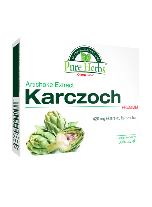 Olimp Labs Artichoke Extract Karczoch Premium Dietary Supplement, 30 Capsules