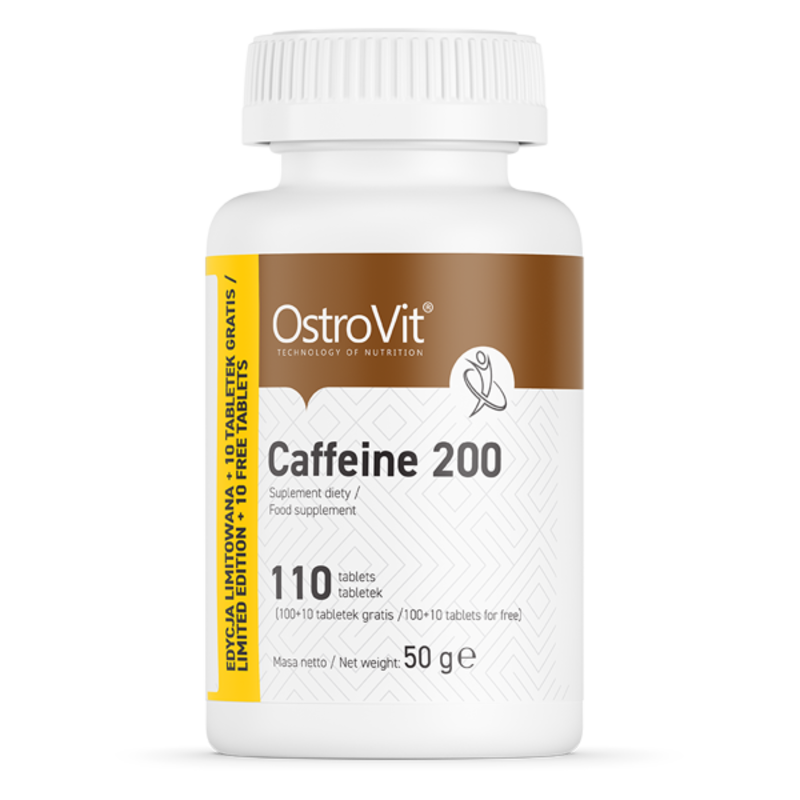 

OstroVit Caffeine 200, 110 Tablets