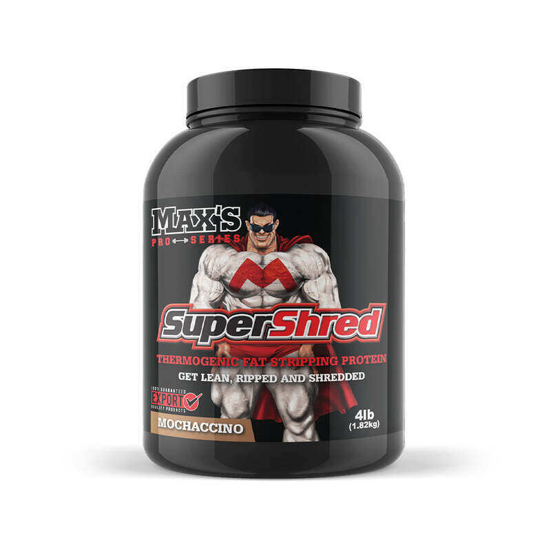 

All Nutrition MAX'S SUPERSHRED 1.82KG (MOCHACCINO)