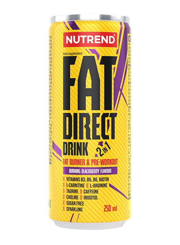 

Nutrend Fat Direct Drink, 250ml, Blackberry