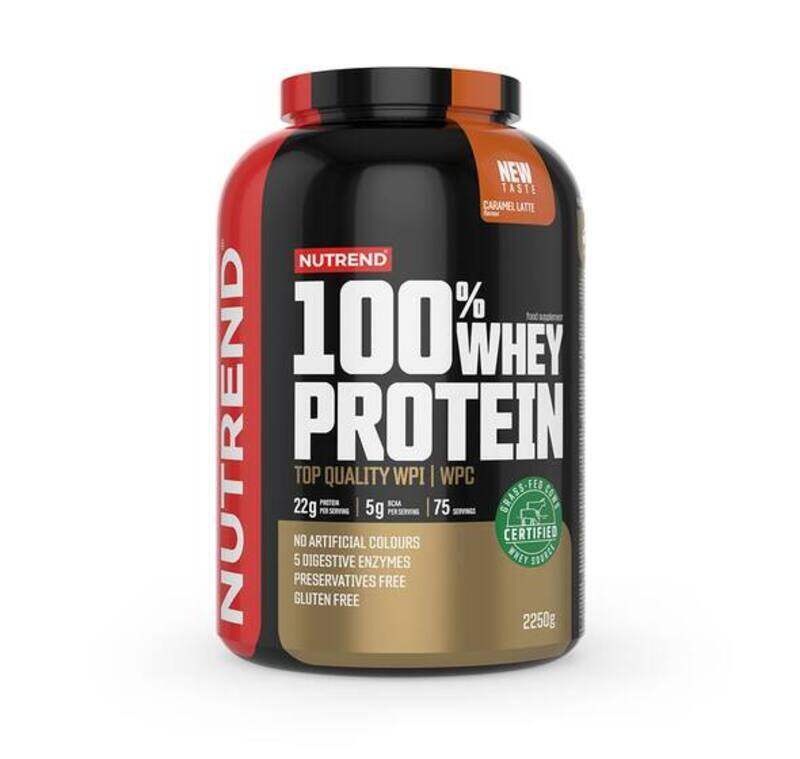 

All Nutrition Nutrend 100% Whey Protein 2250g, Caramel Latte