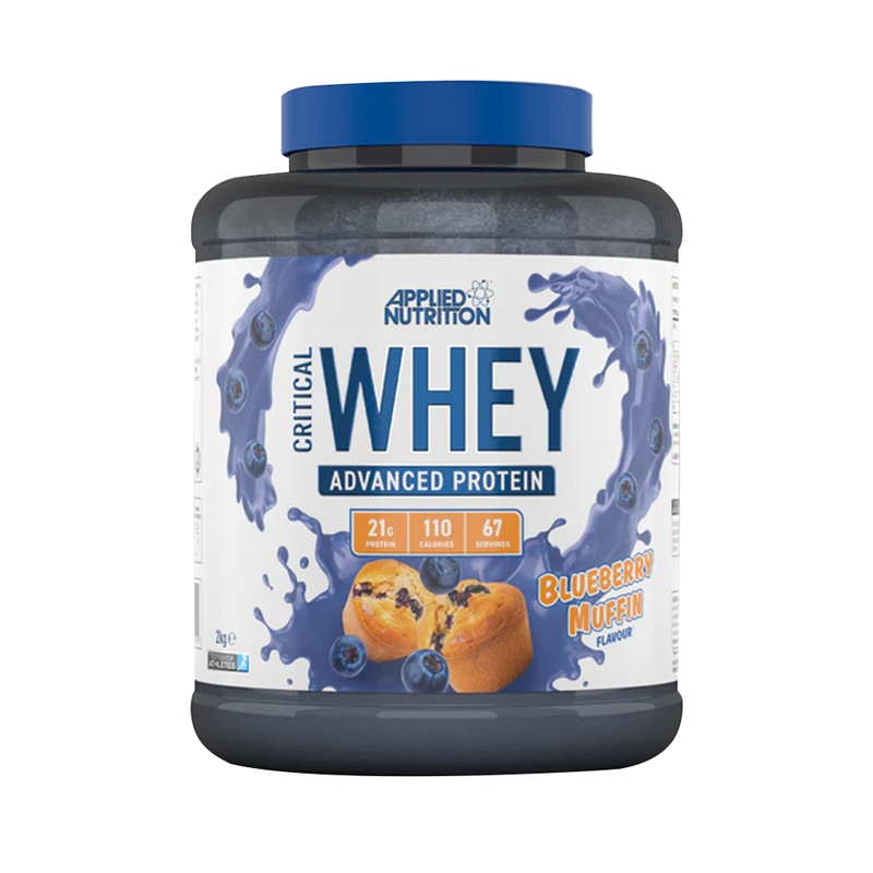 

All Nutrition Applied Nutrition Critical Whey 2kg, Blueberry Muffin