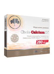 Olimp Labs Chela Calcium D3 Dietary Supplement, 30 Capsules