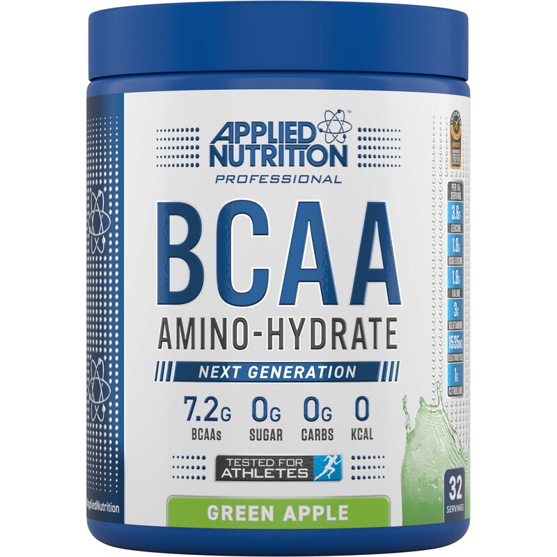 أبلايد نيوتريشن BCAA أمينو هيدرات 450 جرام، تفاح أخضر