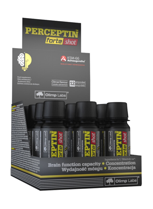 

Olimp Labs Perceptin Forte Shot, 12 x 60ml, Regular