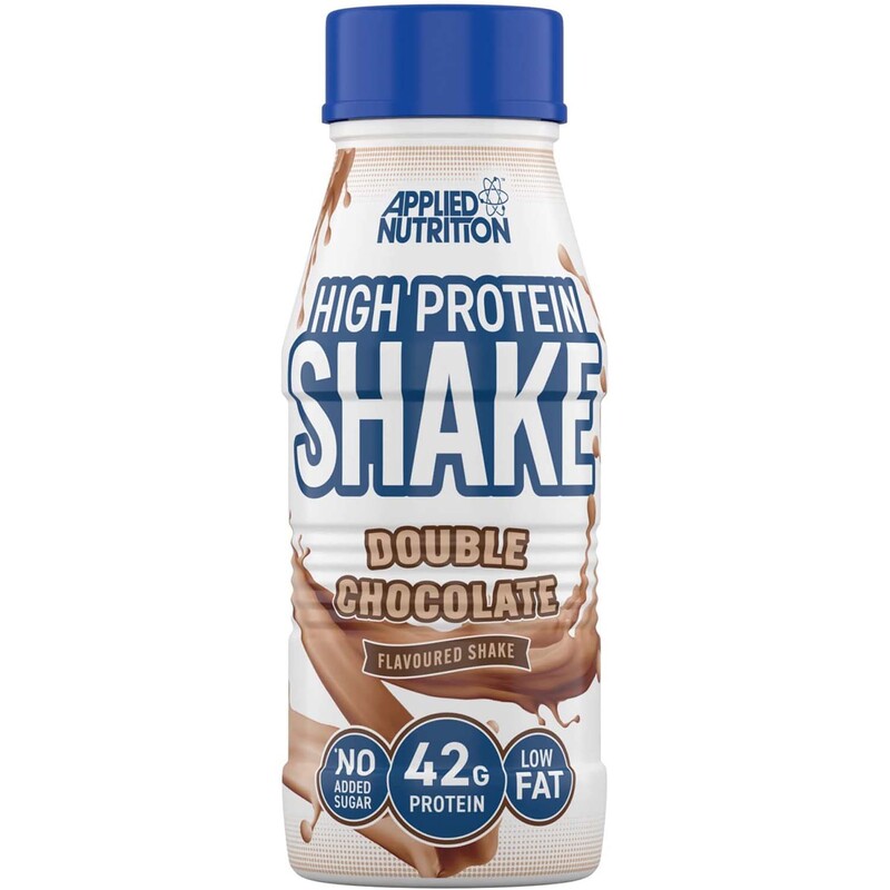 Applied Nutrition RTD High Protein Shake 8 x 500mL, Double Chocolate