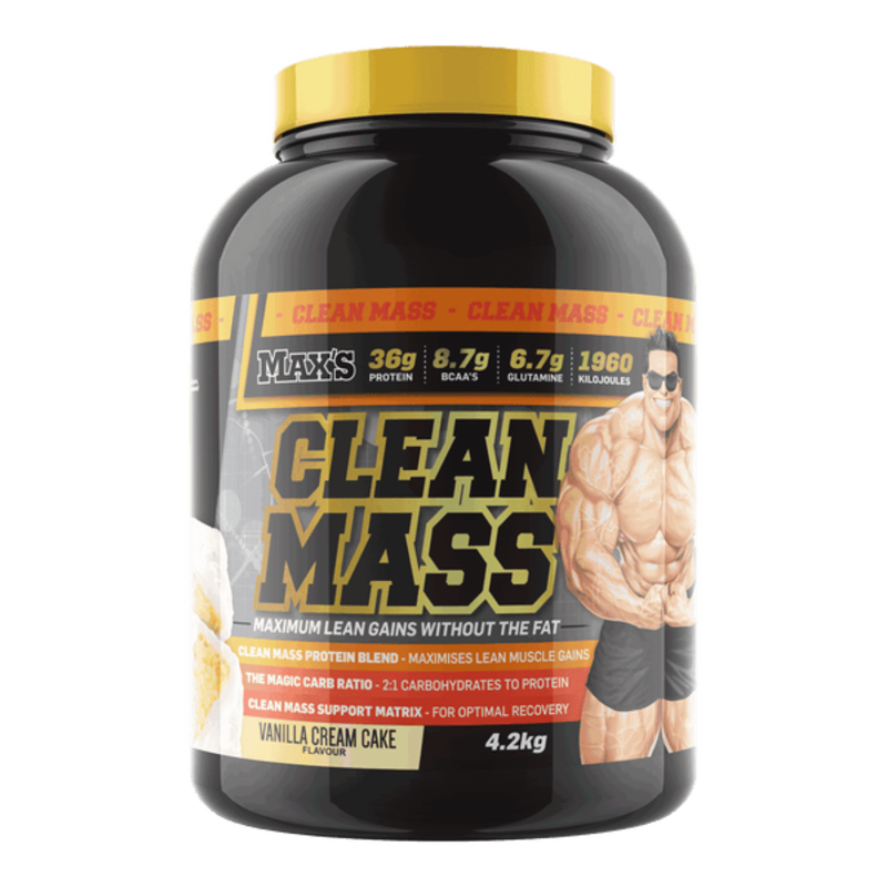 

All Nutrition MAX'S CLEAN MASS 4.2KG (VANILLA CREAM CAKE)