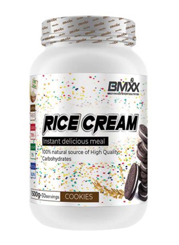 Bodymaxx Sports Nutrition Rice Cream, 1500gm, Cookies & Cream