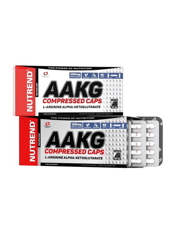 

Nutrend Aakg Compressed Caps, 120 Capsules