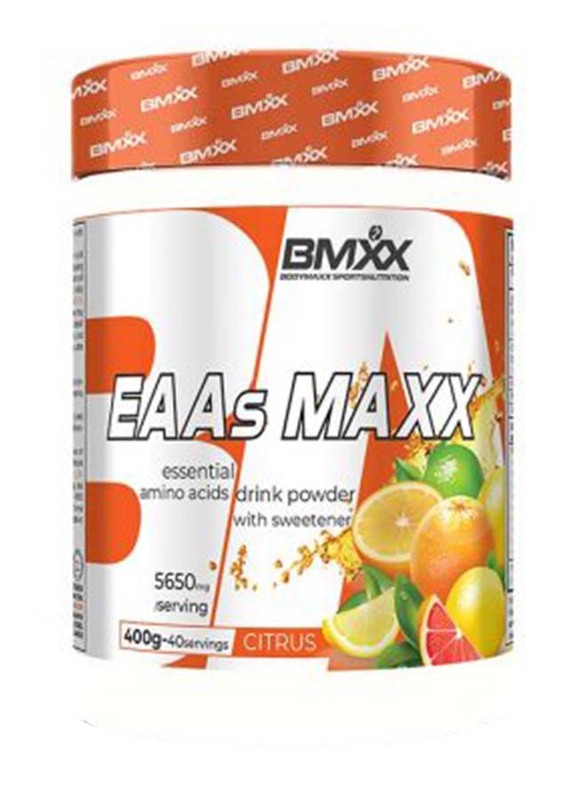 Bodymaxx Sports Nutrition EAAs Maxx, 400gm, Citrus