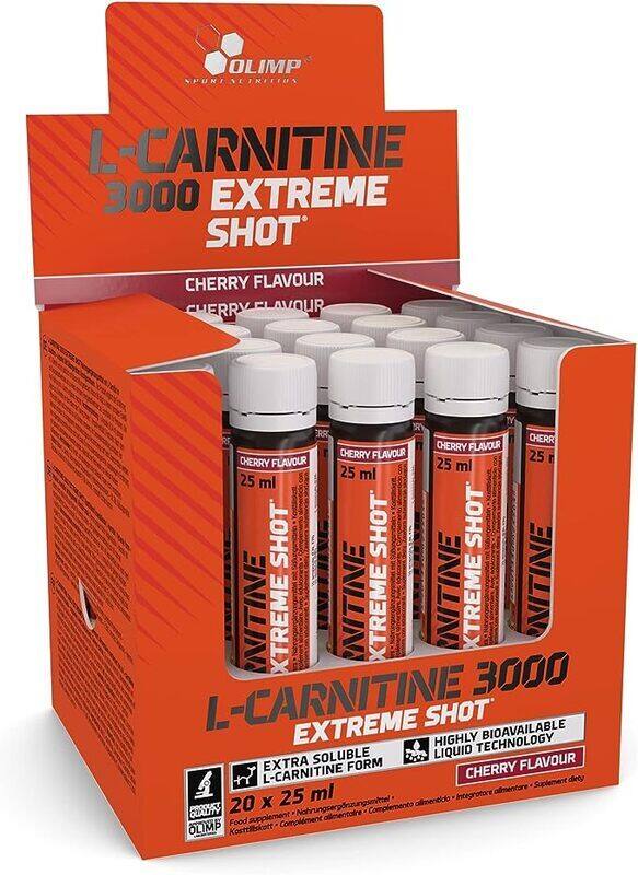 

All Nutrition Olimp L-Carnitine 3000 Shot 20 x 25mL, Cherry