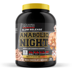 MAX'S ANABOLIC NIGHT 1.82KG (RICH CHOCOLATE MOUSSE)