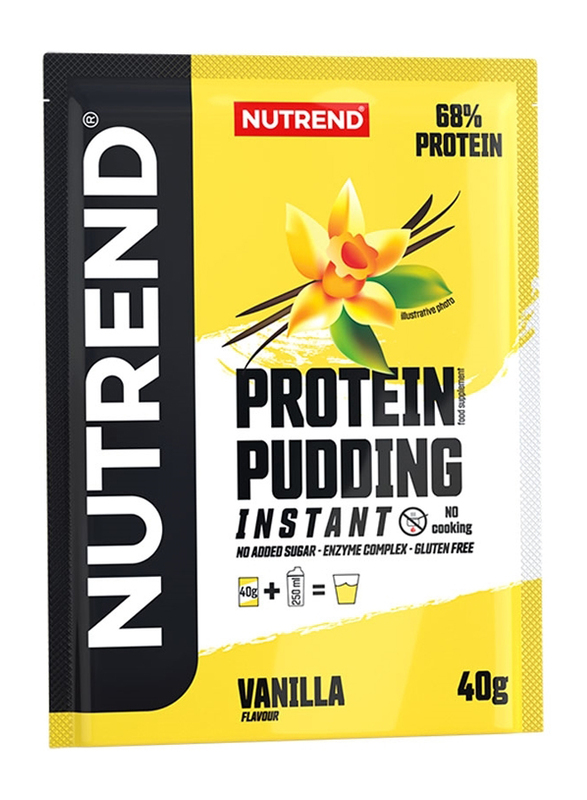Nutrend 68% Protein Pudding, 40g, Vanilla