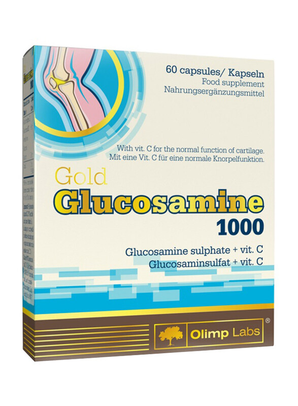 

Olimp Labs Gold Glucosamine 1000 Food Supplement, 60 Capsules