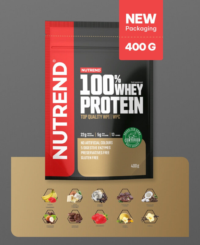 

Nutrend Whey Protein 100% 400 Grams White Chocolate and Coconut