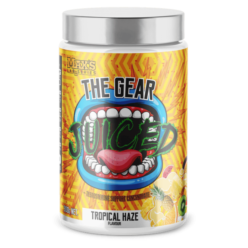 

All Nutrition MAX'S LAB SERIES THE GEAR JUICED 300G (TROPICAL HAZE)