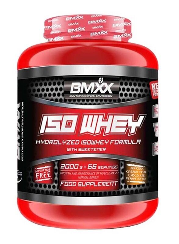 

Bodymaxx Sports Nutrition Iso Whey, 2000gm, Chocolate Peanut Butter