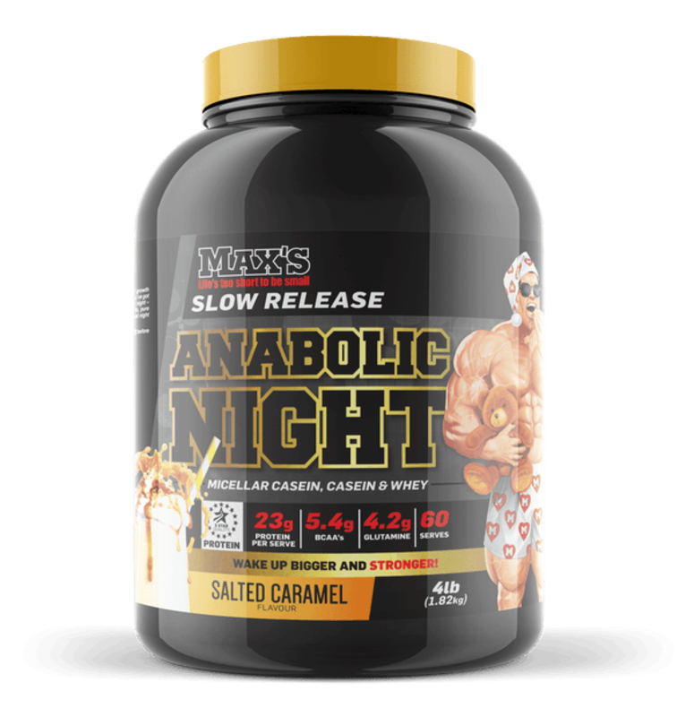 

All Nutrition MAX'S ANABOLIC NIGHT 1.82KG (SALTED CARAMEL)