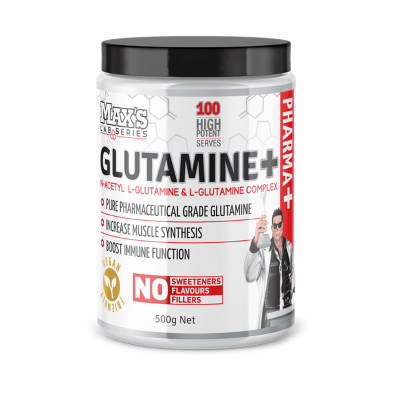 MAX'S LAB SERIES GLUTAMINE + 500G