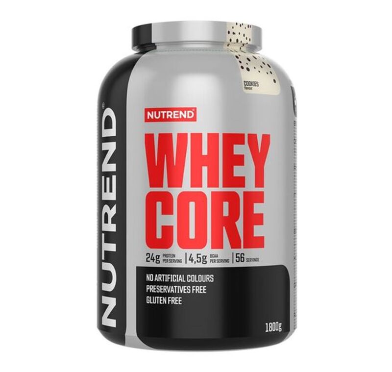 Nutrend Whey Core 1800g, Cookies