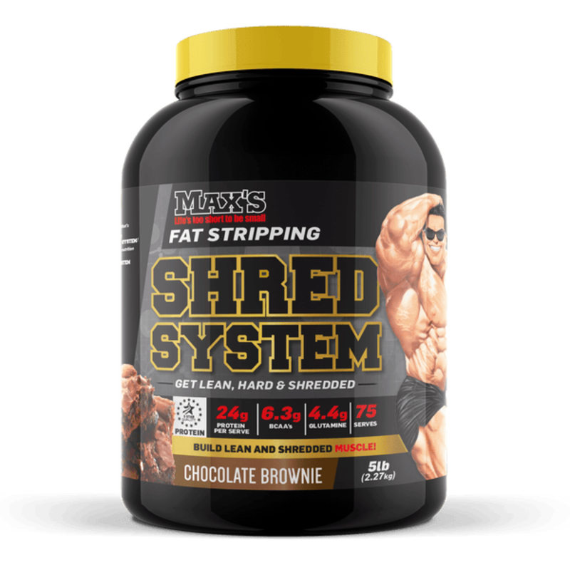 

All Nutrition MAX'S SHRED SYSTEM 2.27KG (CHOCOLATE BROWNIE)